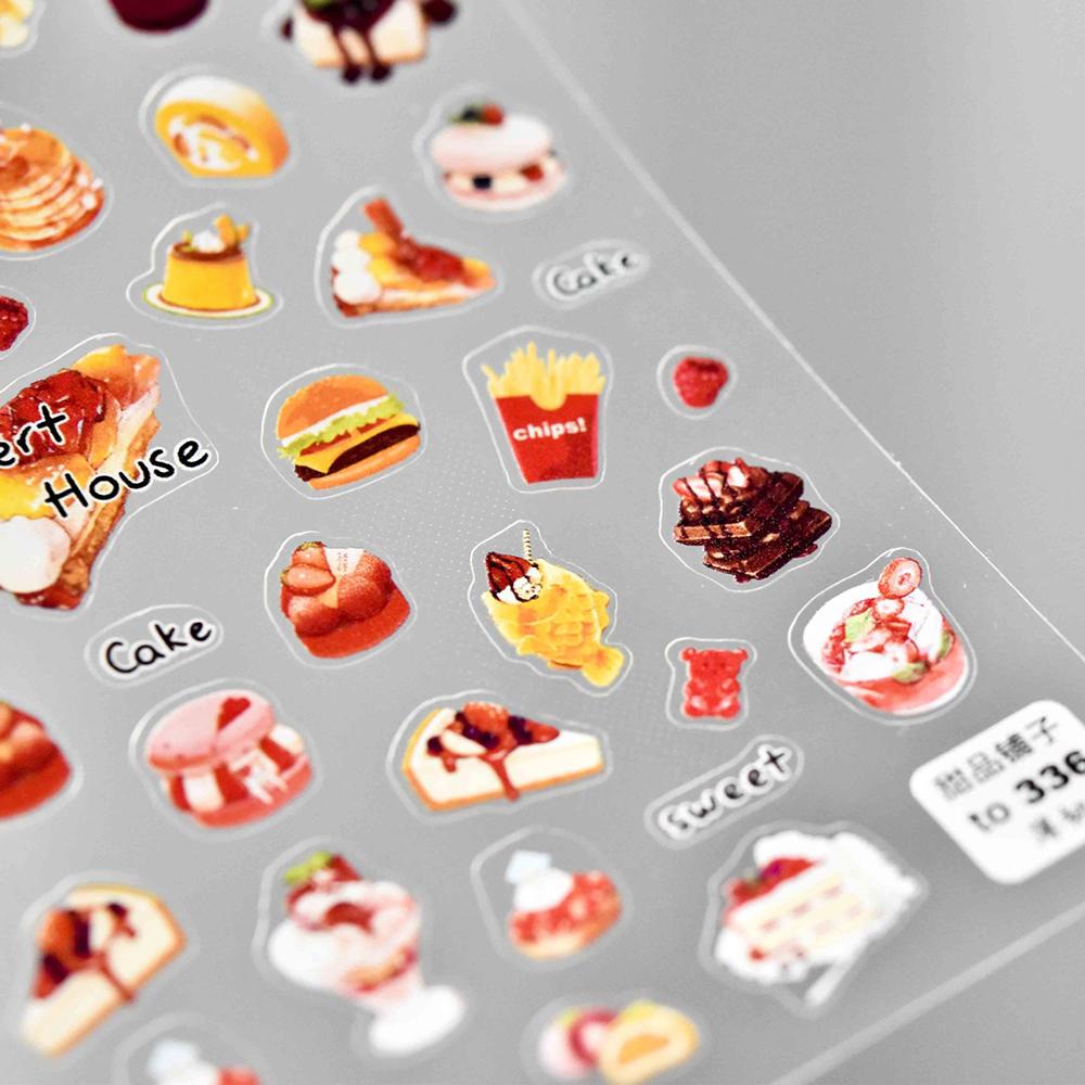 Mxbeauty Stiker Kuku 5D Motif Anjing / Kelinci Gaya Jepang