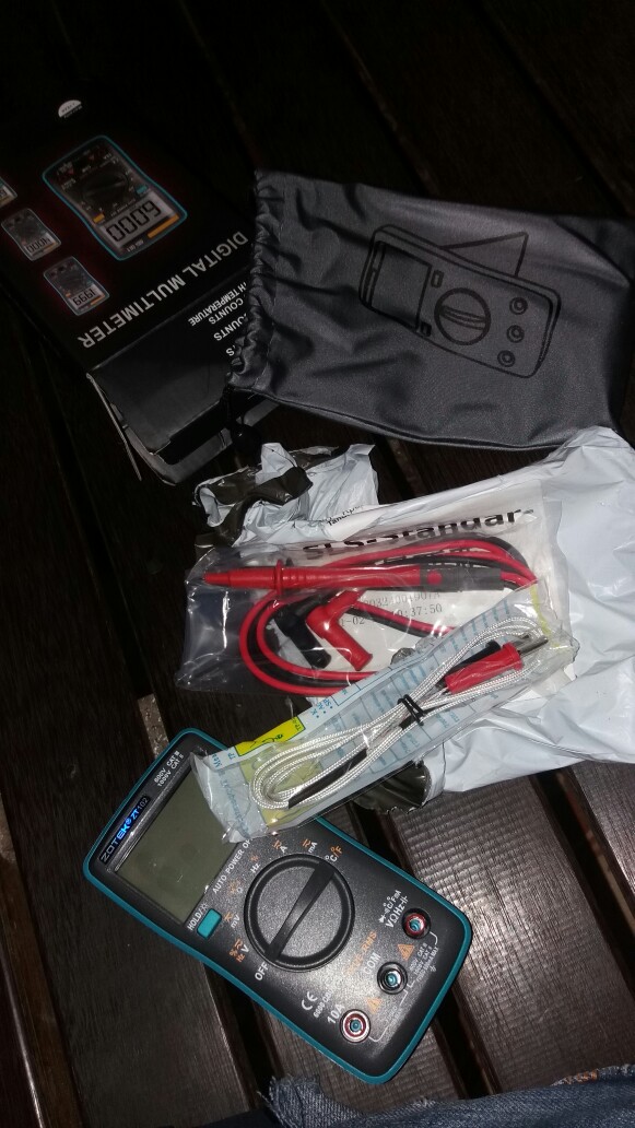 Original Digital Avometer Zotek Zt102 Multitester Digital Zt 102