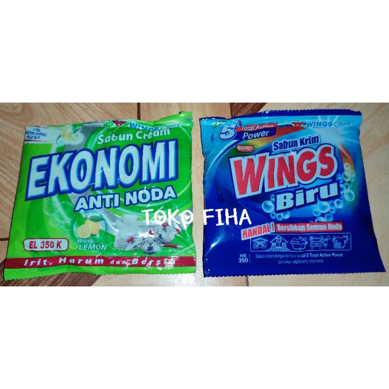 Sabun Cream EKONOMI Anti Noda - EL 350 K / Wings Biru 77gr - WB 350