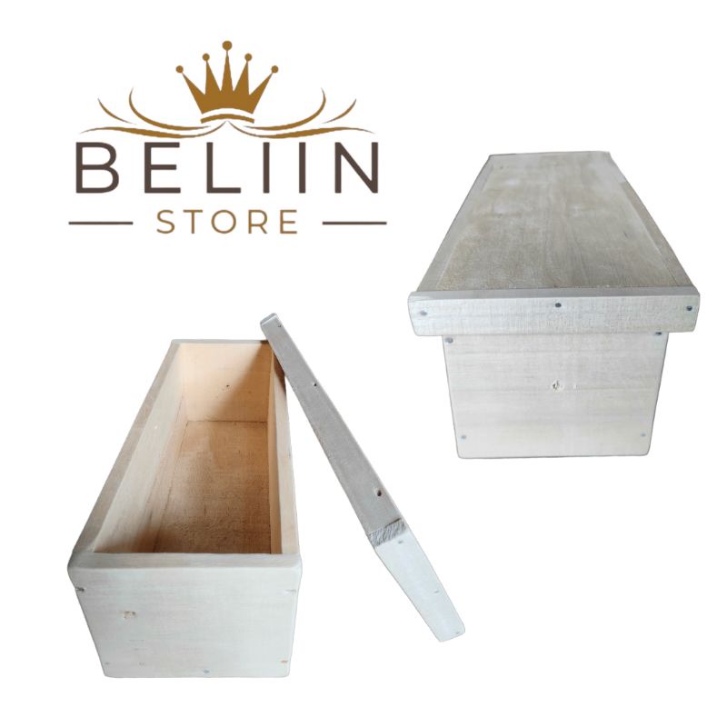 Stup Madu Klanceng Sakt / Box Kelulut Pecah Koloni Tanpa Skat / Kotak Lebah Madu Teupeul Jenis Levic