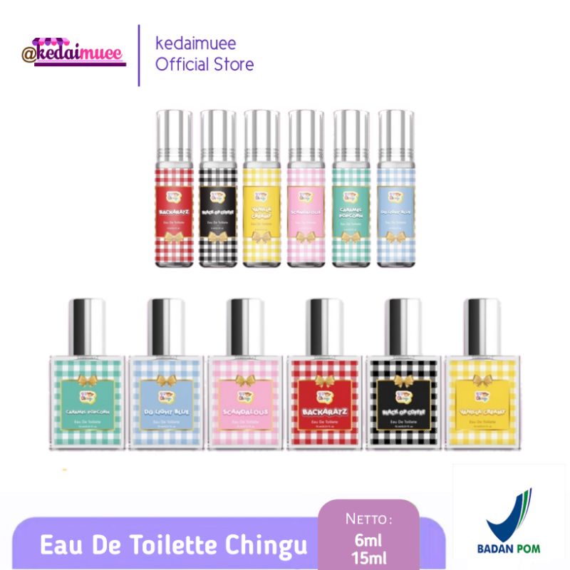 [FREE GIFT] CHINGU BY KIYOWO PARFUME EAU DE TOILETTE SERIES SPRAY 15ML | PARFUM EDT CHINGU 15ML