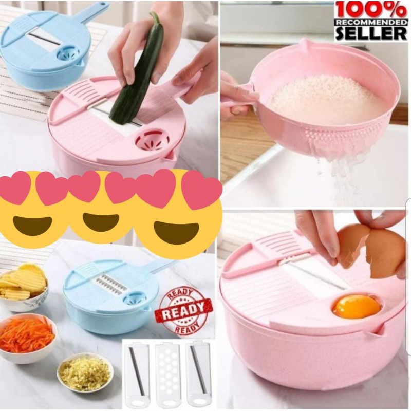 Pemotong Buah Sayur Alat Dapur<br />multifungsi Cutter Cooking All In 1
