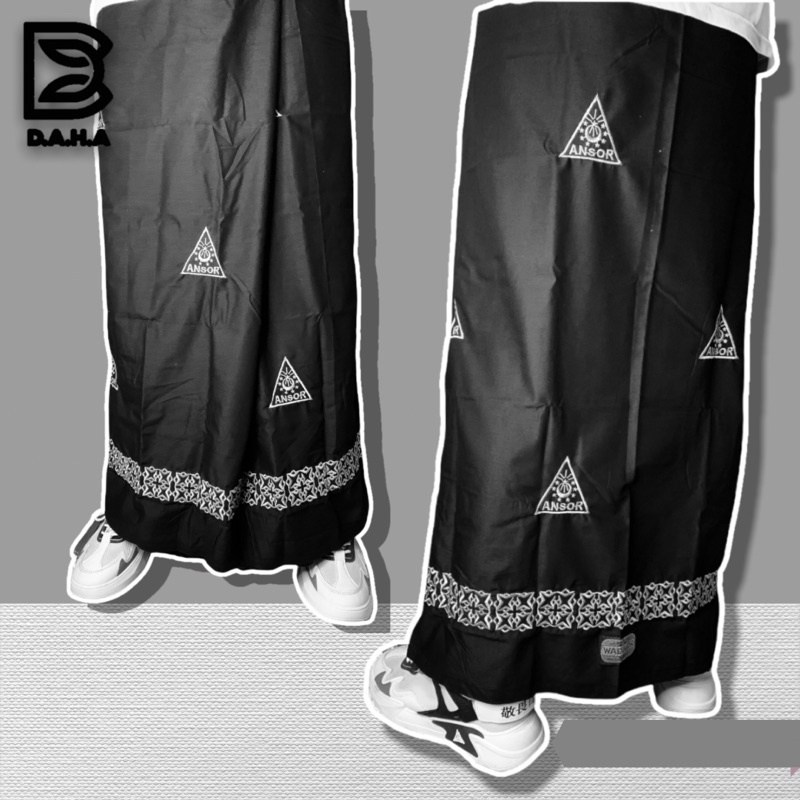 SARUNG BORDIR ANSOR LOGO ANSOR PREMIUM
