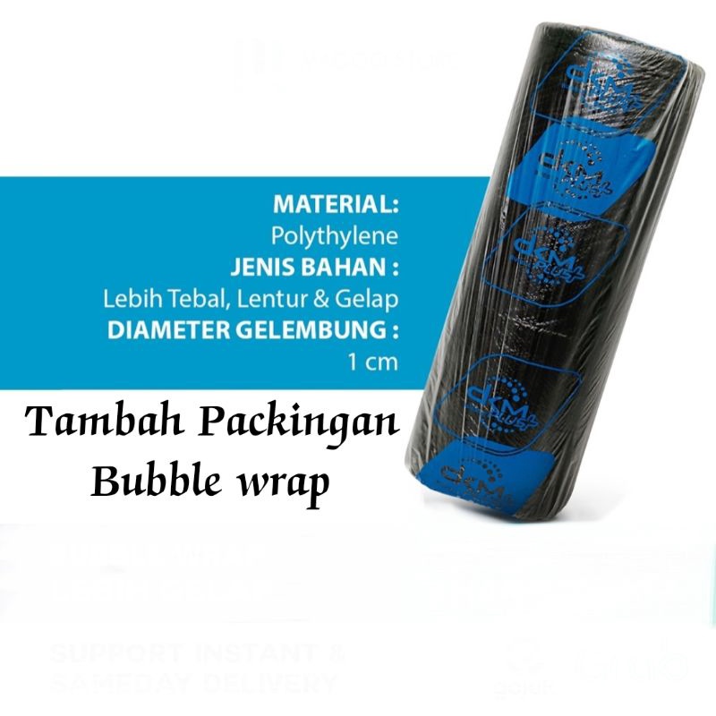 Tambah Packingan Bubble wrap