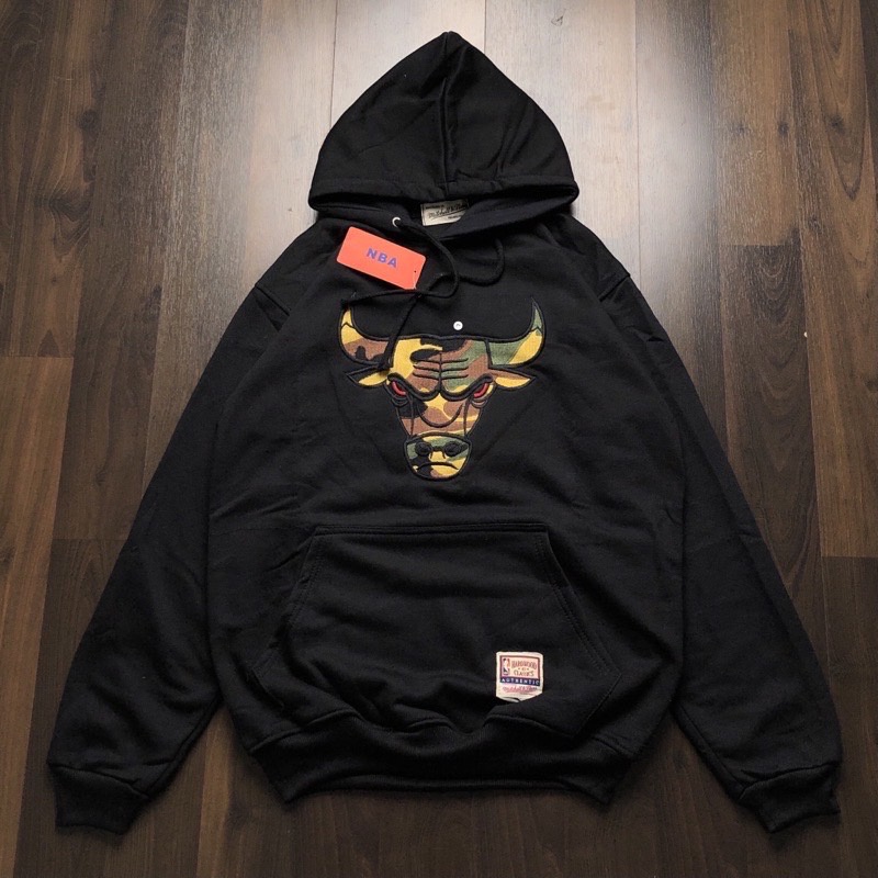 JAKET HOODIE Chicago Bulls Banteng Logo Loreng Bordir laser HIGH QUALITY CASUAL HYPE FASHION PRIA