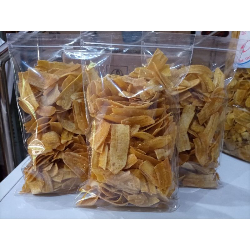 

KERIPIK PISANG ASIN KEMASAN 250 GR