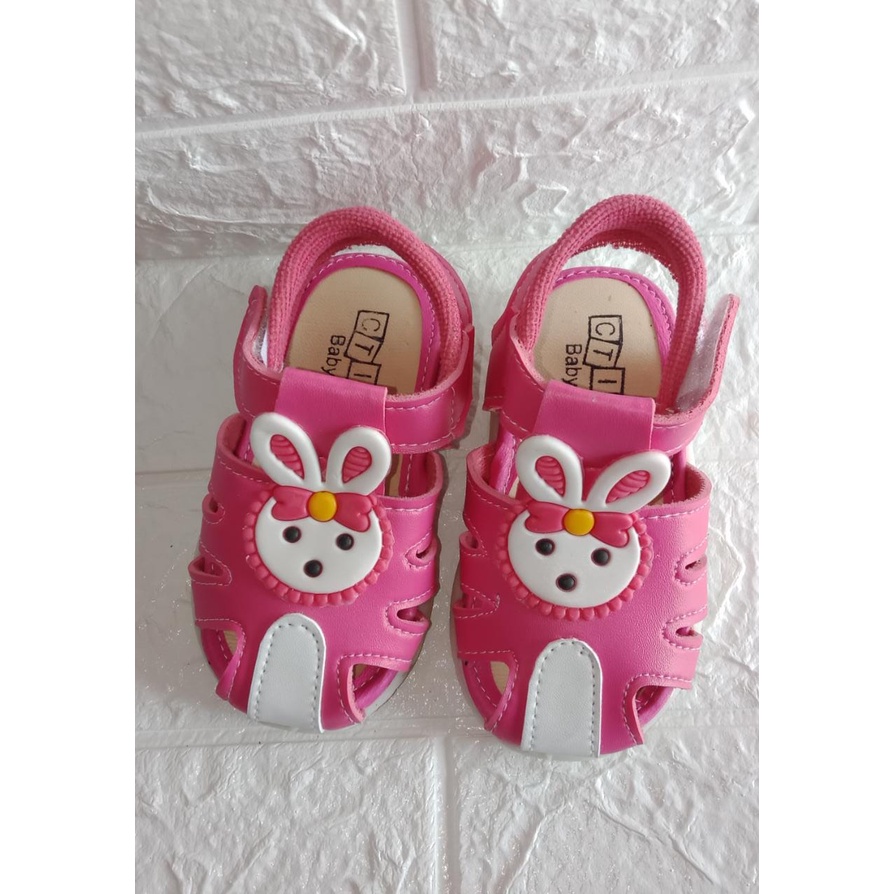SEPATU SENDAL ANAK CEWEK// SENDAL LUCU C-TIMES PINK