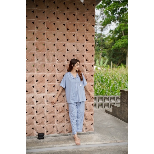 Cotton Ball Long Pants - Daster | Piyama | Baju Tidur | Setelan Wanita | Homewear