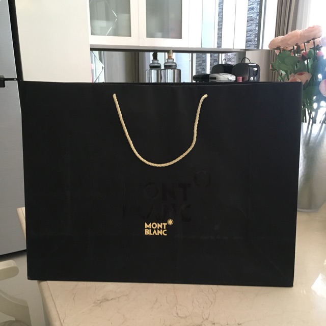 

PaperBag/ Paper bag Mont blanc Super Big