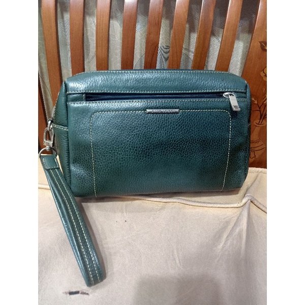 clutch kulit asli daks london original second