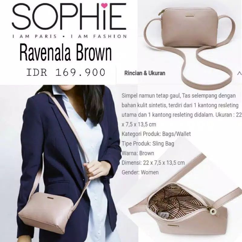 RAVENALA BROWN SOPHIE HARGA PROMO