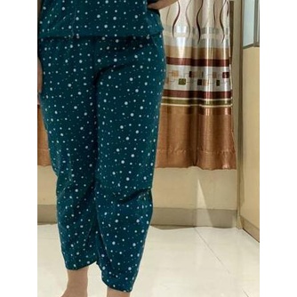 ➨ Piyama Wanita Kaos CP Jumbo Bahan Tebal Rayon 025 ❆