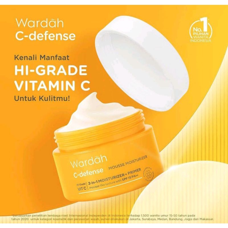 Wardah C Defense Mousse Moisturizer