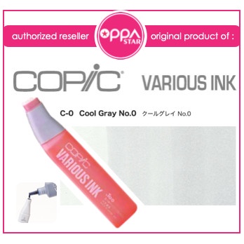 

Berkualitas Copic Various Ink C0 25 Ml Original ( Refill Isi Ulang Copic ) Hot Sale