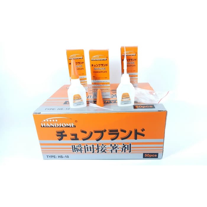 

Lem korea Handsome 1 dus (50pcs) Lem serbaguna