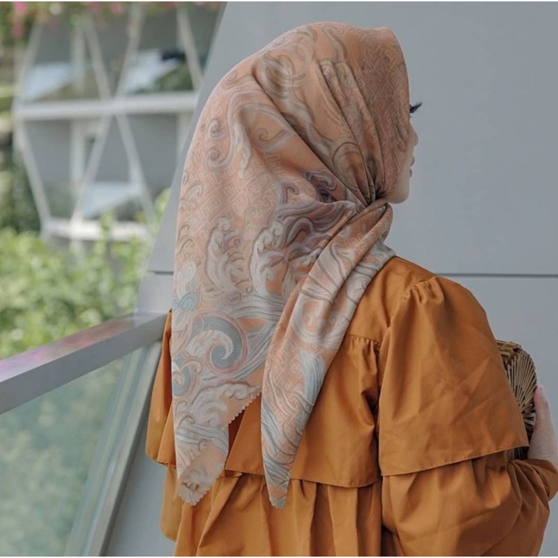 The Wave Sunset Buttonscarves