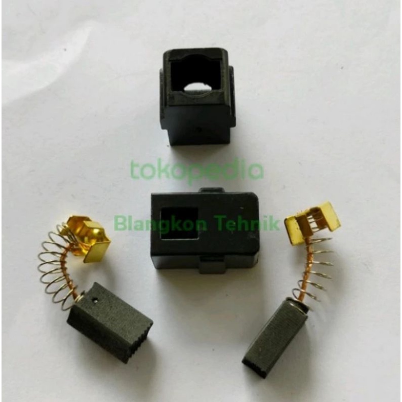 RUMAH CARBON BRUSH + ARANG BRUSH HOLDER SET MESIN BOR MAKITA MAKTEC