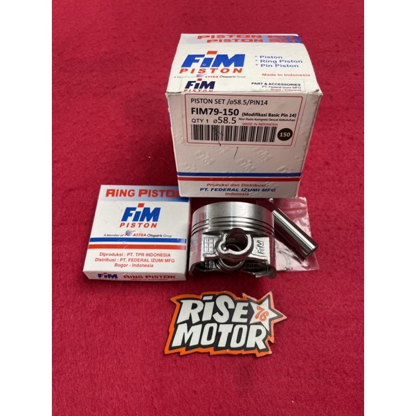 Piston Fim 58.5 pen 14 Mentah