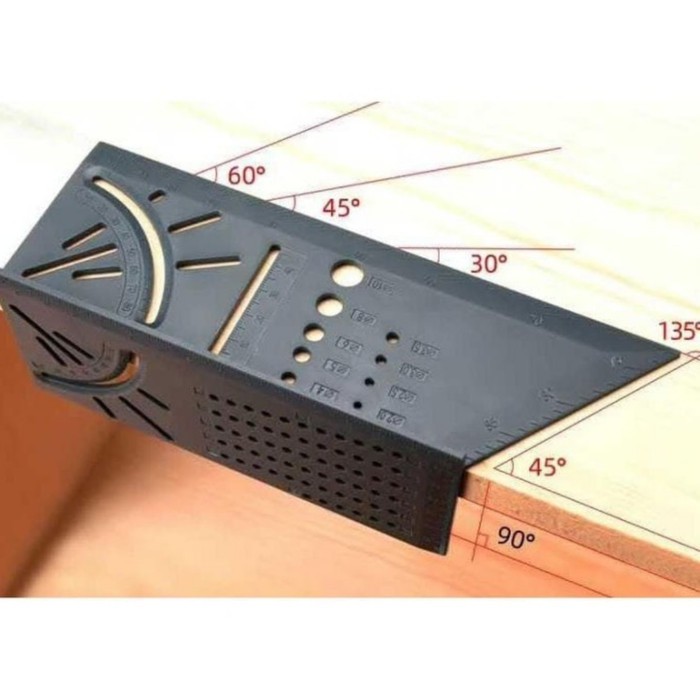 

MARKING RULER 3D MITER ANGLE PENGGARIS SEGITIGA SPEED SQUARE RAFTER