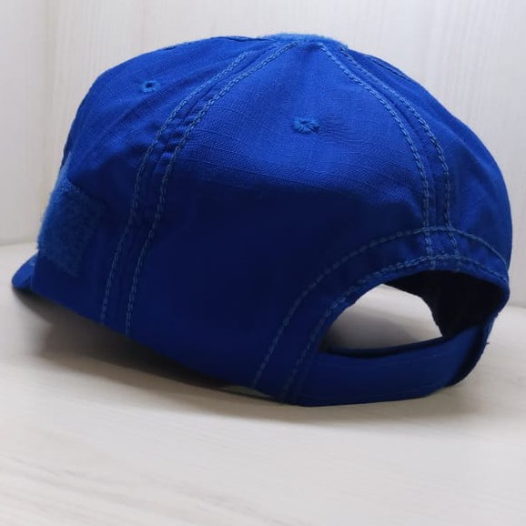 Topi Tactical Perekat Biru/Tagana/Damkar/Sipil