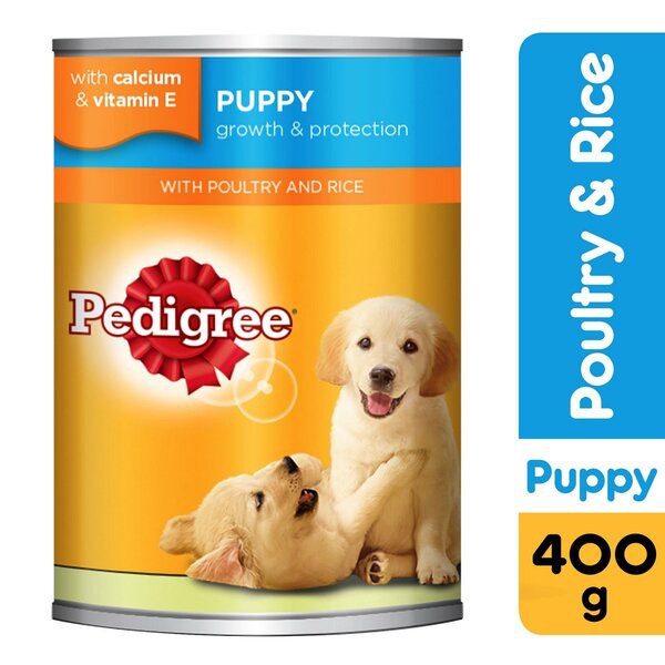 Makanan Anak Anjing Basah Pedigree Puppy 400gr Kaleng 400 gr Dog Food