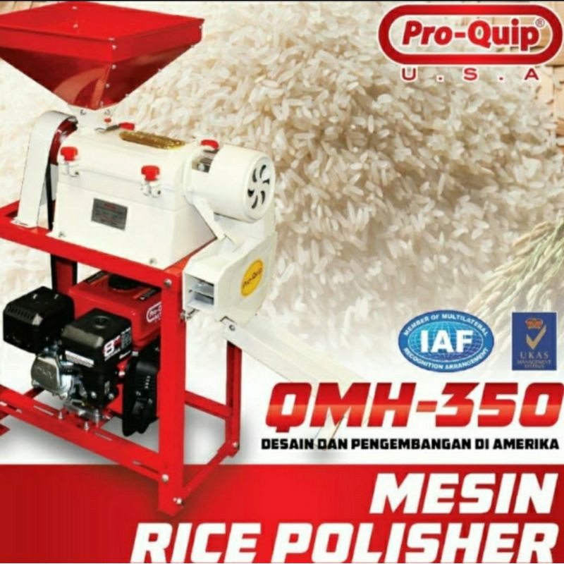 Mesin Poles Beras Proquip QMH-350 / Mesin Rice Polisher