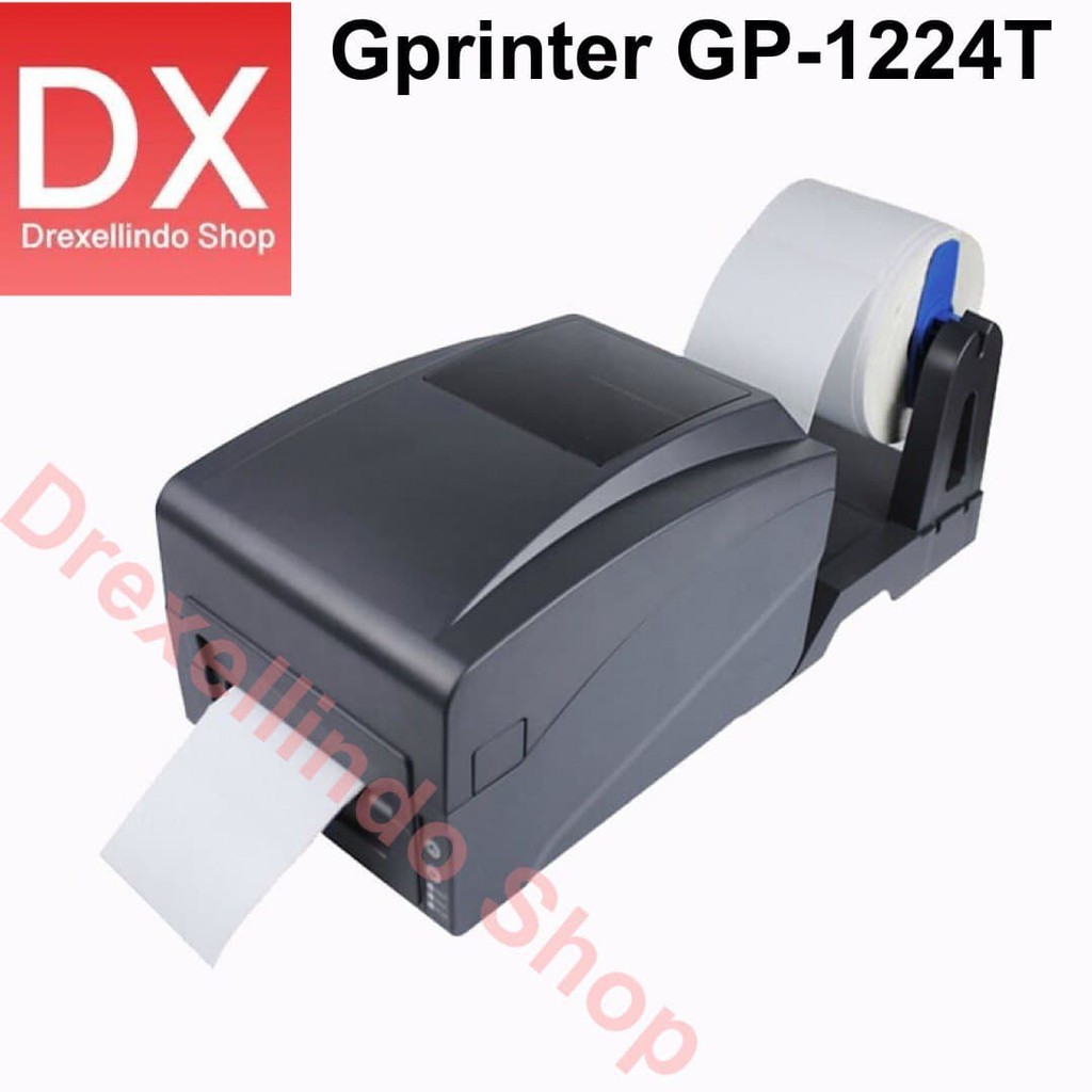 GPRINTER GP-1224T PRINTER LABEL BARCODE STIKER  USB RS232 LPT