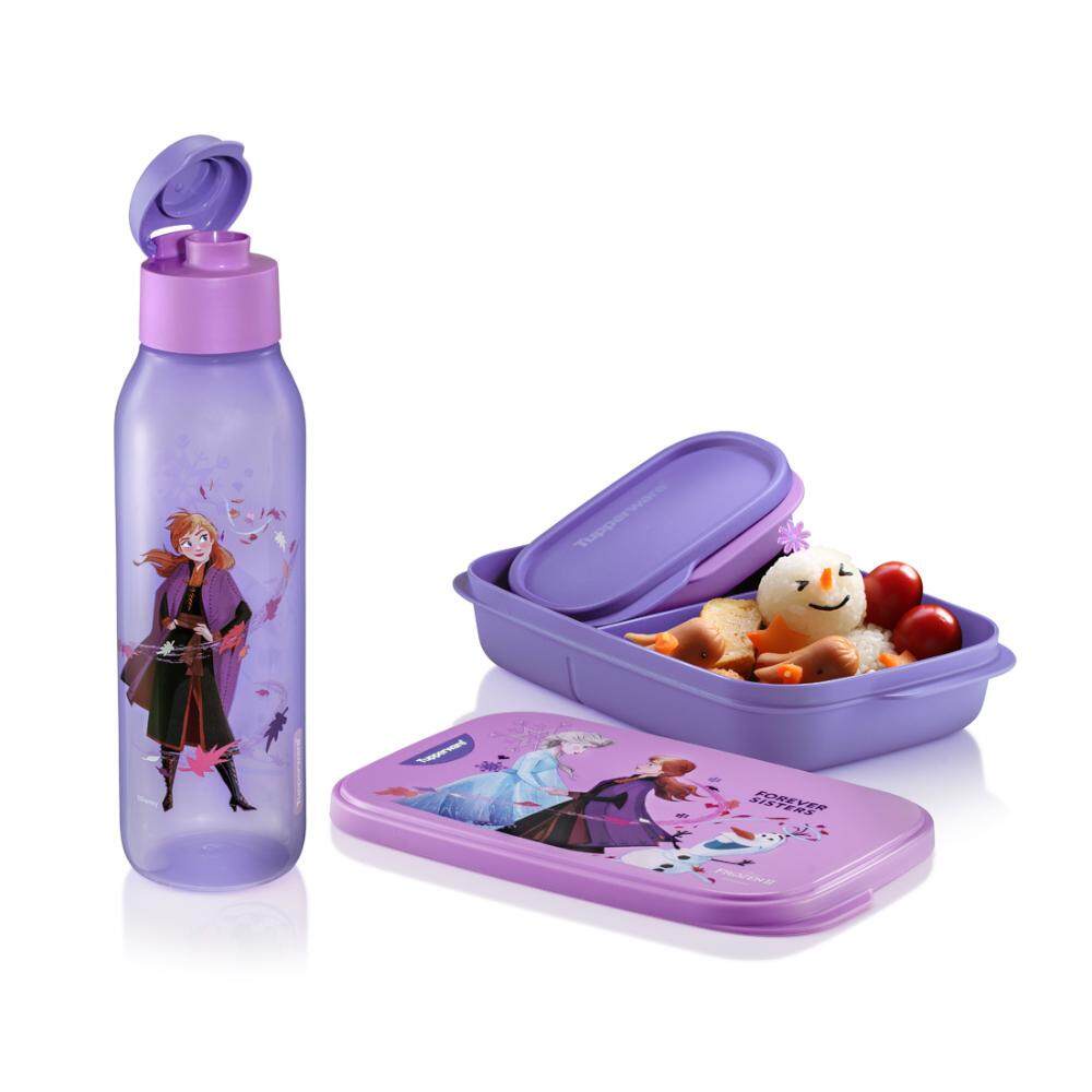 TUPPERWARE PROMO  Frozen Lunch box set - tempat makan bekal anak set dengan tas - original - premium