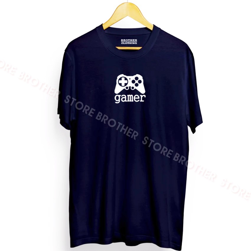 Kaos Distro  Youtuber  Gamer White Premium