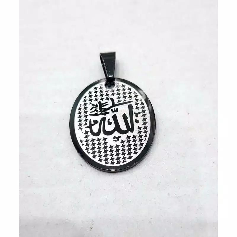 LIONTIN LAFAD ALLAH TITANIUM WARNA HITAM