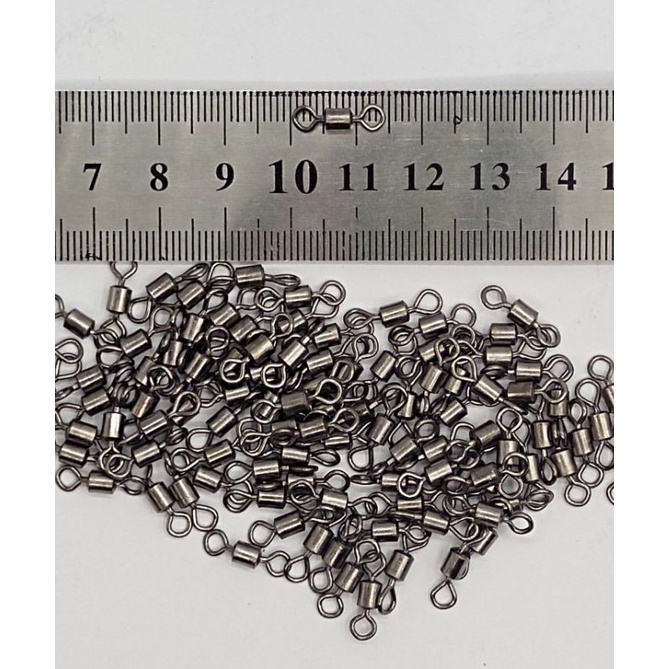 100pcs Kili kili  Pancing Rolling Swivel