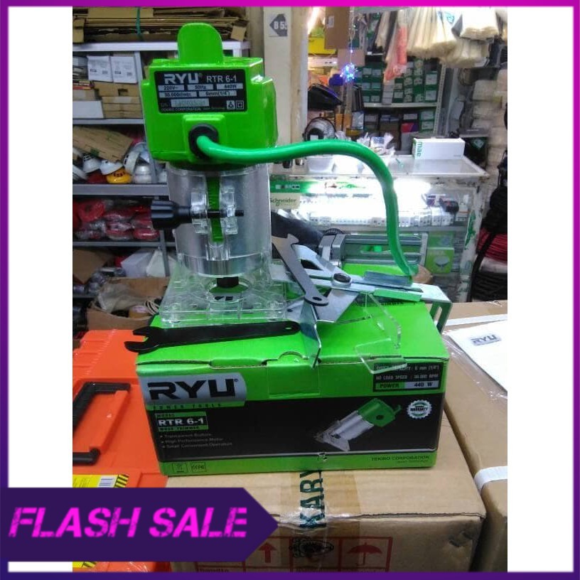 MESIN ROUTER RYU RTR 6 1   TRIMMER RYU RTR 6 1   MESIN PROFIL RYU
