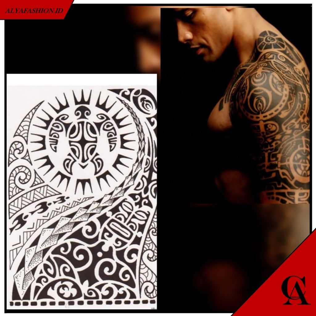 Tato Temporer Anti Air Tahan Lama Tato Tempel Waterproof Semi Permanen Tato Temporer Aesthetic Model