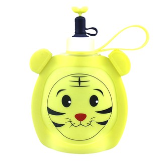  Botol  Air  Minum Lipat Portable Bentuk  Babi Panda Bahan 