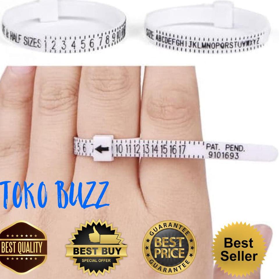 ✹Sale❉ Pengukur Jari Cincin Pria Wanita / Ring Sizer Finger USA 73 ✹