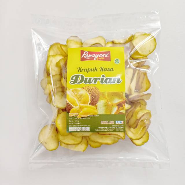 Kerupuk Buah Durian Khas Malang / Krupuk