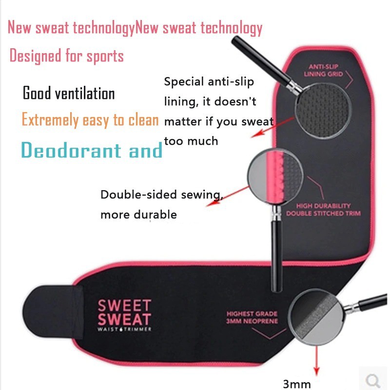 SWEET SWEAT WAIST TRIMMER BELT [ADA DUS]