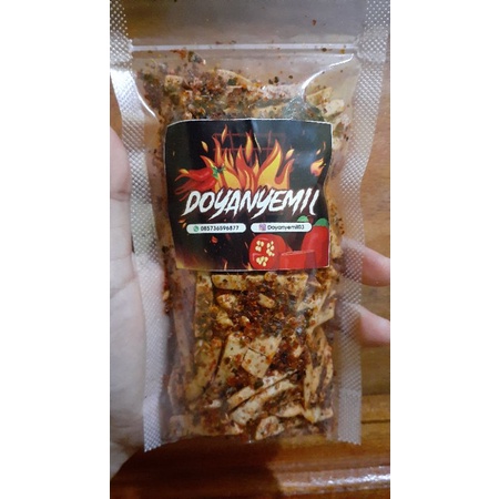 

Basreng Pedas daun jeruk