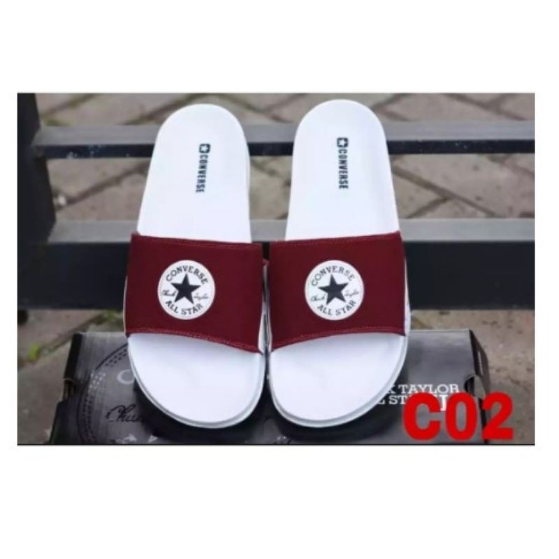 Sandal Converse sandal slide sandal slop sandal pria