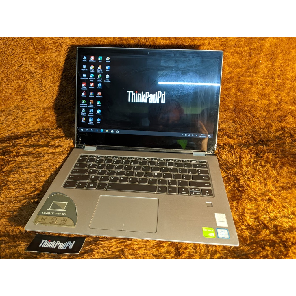 Laptop Convertible Lenovo Yoga 520 i5 8250u Touchscreen Nvidia Murah