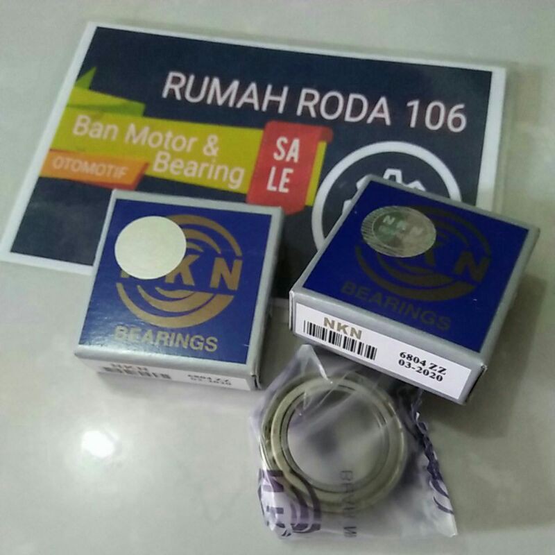 Bearing 6804 zz NKN klaher 6804
