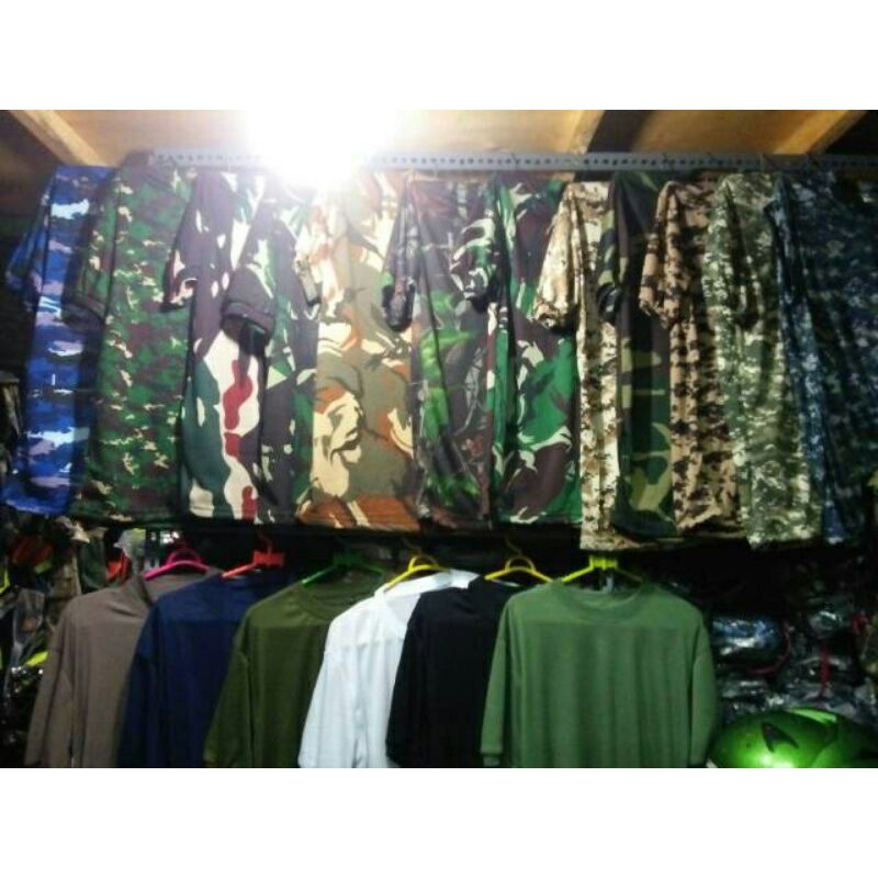 BP kaos polos krah tinggi