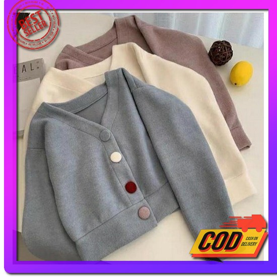 Ucla Sweater Crop Remaja Bahan Fleece Sweater Crope Ootd Cod - Lenka Croped Jacket Korean Style Prem