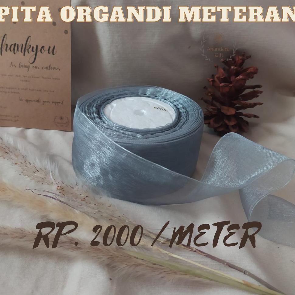 

Terpercaya Pita Organdi Silver 5 CM [Anandaru Gift] DISCOUNT