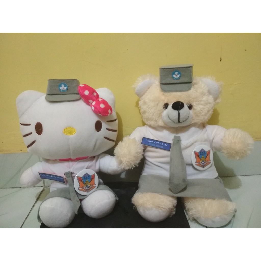 Boneka Seragam SMA Boneka SMA Aliyah SMK Perpisahan Kelulusan sekolah Boneka Wisuda Pesantren Lucu SMP MTS SD