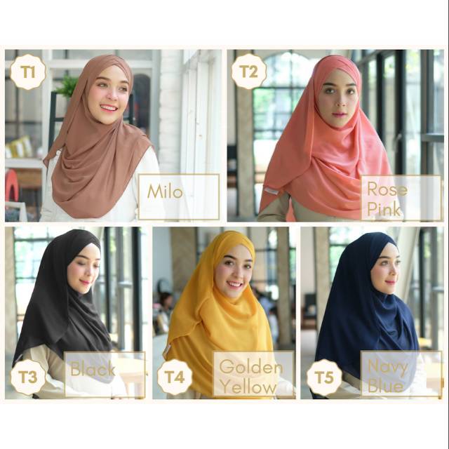 Hijab Fairuz Silky La Tulipe