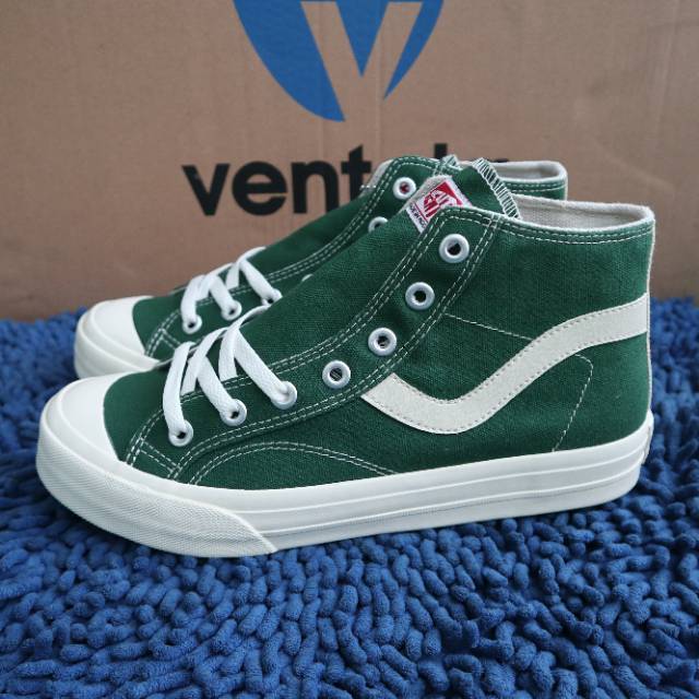 Sepatu Ventela Public Hi Green Sneakers murah sale-1