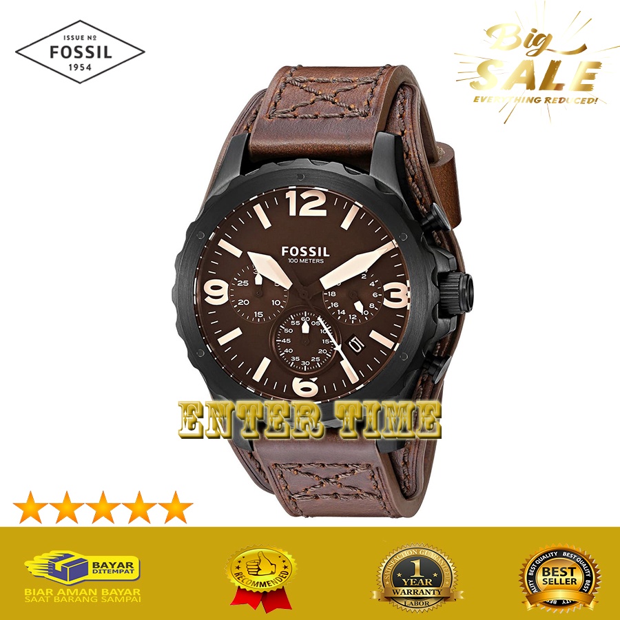 HOT PROMO  JAM TANGAN PRIA KEREN F0551L  JR1511  JR 1511 QUARTZ LEATHER STRAP JAM TANGAN FASHION PRI