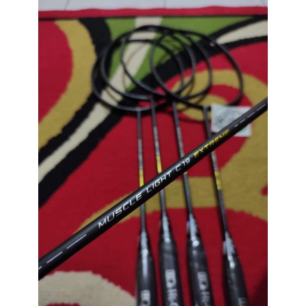 Raket Hiqua Muscle Light C19 EXTREME Ringan Murah