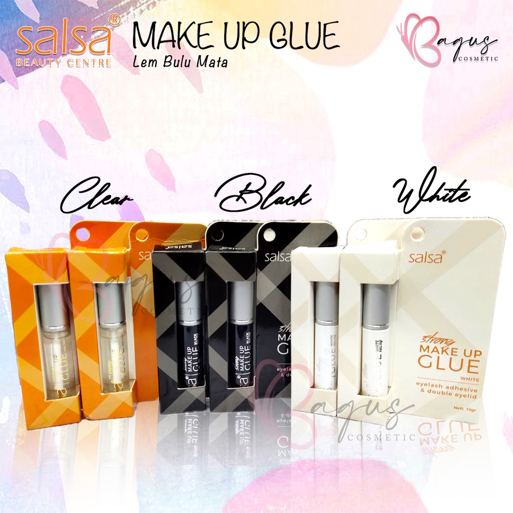 ⭐ BAGUS ⭐ SALSA MAKE UP GLUE 10gr  | Lem Bulu Mata